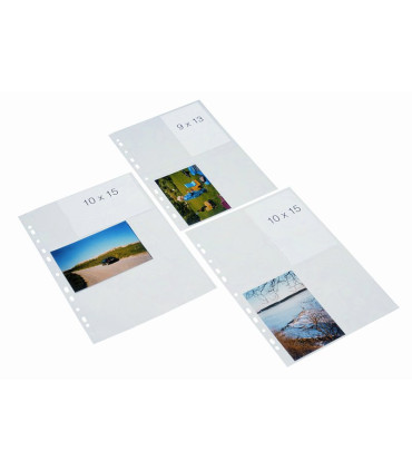 Euroobaly na fotografie 13 x 18 cm Bantex - A4, 80 mic, 10 ks