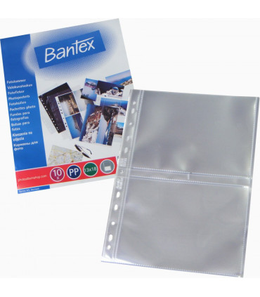 Euroobaly na fotografie 13 x 18 cm Bantex - A4, 80 mic, 10 ks