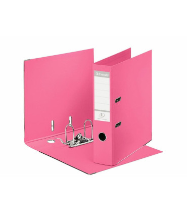 Pákový pořadač Esselte No.1 Solea - A4, šíře hřbetu 7,5 cm, růžový