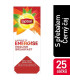 Černý čaj Lipton Energise - English breakfast, 25 x 2 g