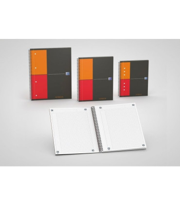 Blok Oxford International B5 - PP desky, čtverečkovaný