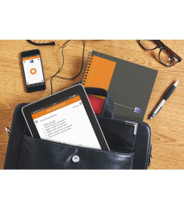 Blok Oxford International B5 - PP desky, čtverečkovaný