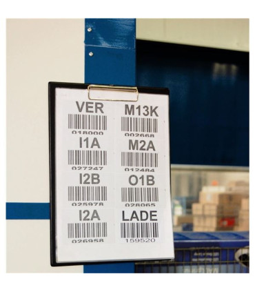 Magnetická psací podložka s klipem Maul - A4, černá