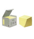 Z-bločky recyklované, žluté, 6 ks (600 lístků v balení)