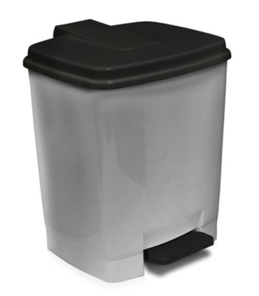 Odpadkový koš - nášlapný, plastový, 15 l