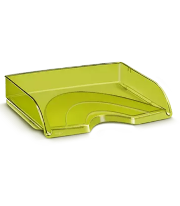 Zásuvka na šířku CepPro Happy - A4, plastová, zelená