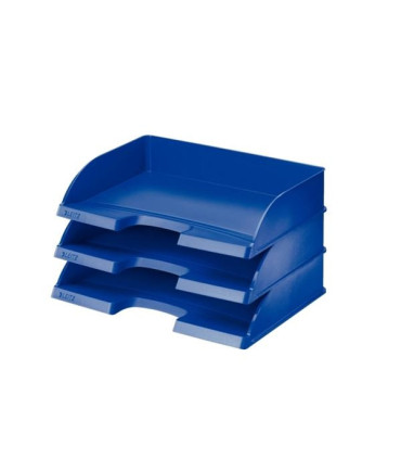 Zásuvka Leitz Plus A4 na šířku - modrá