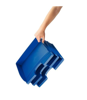 Zásuvka Leitz Plus A4 na šířku - modrá