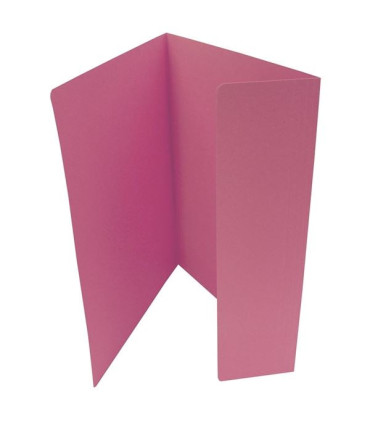 Papírové desky s jednou chlopní HIT Office - A4, mix barev, 100 ks