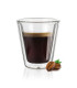Skleněný hrnek na espresso - 70 ml, dvojité sklo