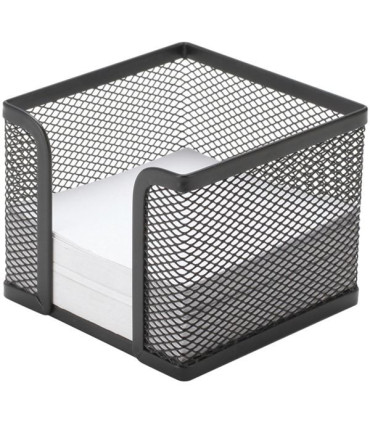 Drátěný zásobník na papír Q-Connect - černý 95 x 95 mm