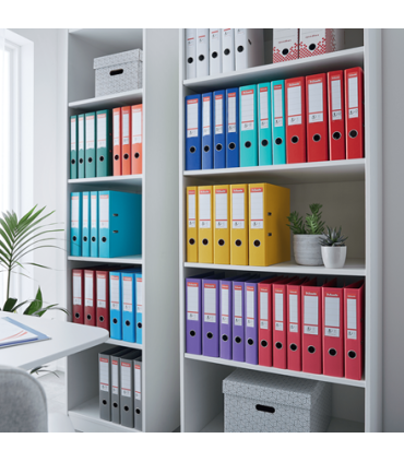 Pákový pořadač Esselte No.1 - A4, šíře hřbetu 5 cm, světle zelený/mátový