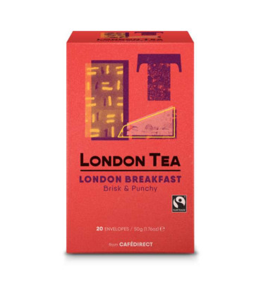 Černý čaj London Tea - London Breakfast, Fairtrade 20 x 2,5g