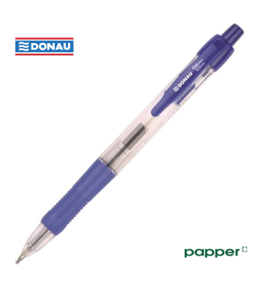 Gelový roller Donau, šířka stopy 0,5 mm, modrý