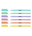 Kuličkové pero Kores K0 Pen - trojhranné tělo, 1 ks, mix barev