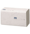 Skládané papírové ručníky Tork - H3, bílé, 2vrstvé, 250 ks