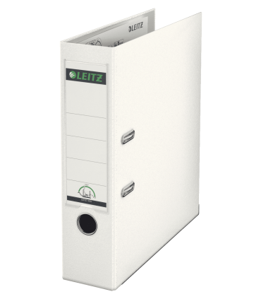 Pákový pořadač Leitz 180° MAXI - A4+, šíře hřbetu 8 cm, bílý