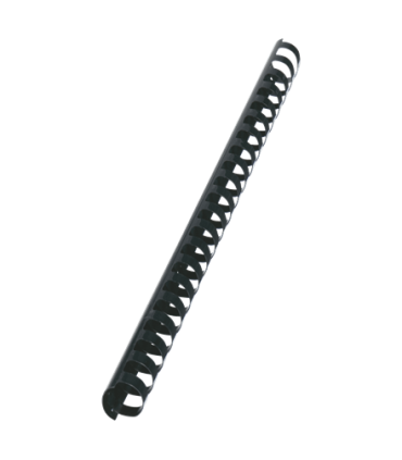 Hřbety plastové GBC 32 mm, černé, 50 ks, kapacita 280 listů