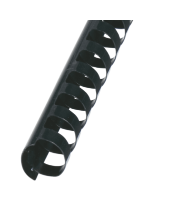 Hřbety plastové GBC 32 mm, černé, 50 ks, kapacita 280 listů