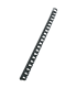 Hřbety plastové GBC 16 mm, černé, 100 ks