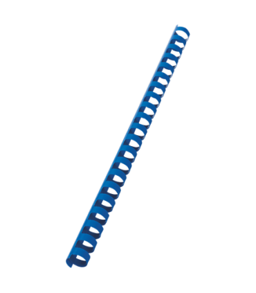 Hřbety plastové GBC 16 mm, modré, 100 ks