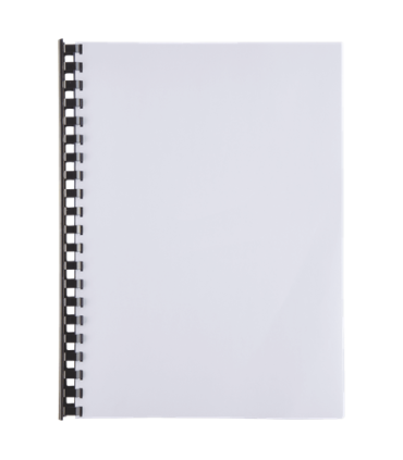 Vázací hřbety GBC 19 mm, černé, 100 ks, kapacita 160 listů