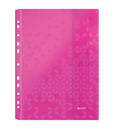 Euroobaly na suchý zip Leitz WOW - A4, 200 mic, mix barev, 6 ks