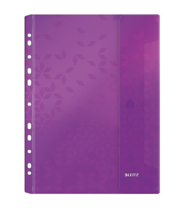 Euroobaly na suchý zip Leitz WOW - A4, 200 mic, mix barev, 6 ks