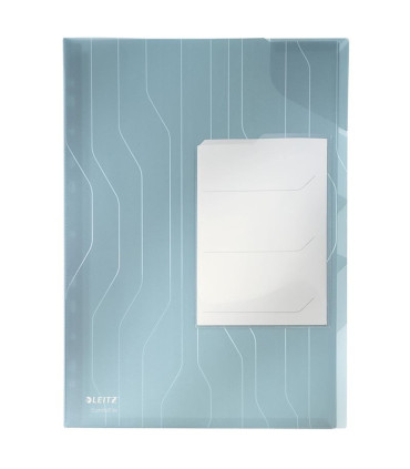 Třídicí euroobaly Leitz CombiFile - A4, 200 mic, modré, 3 ks, obaly na smlouvy