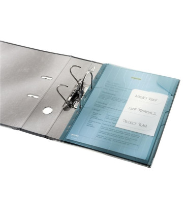 Třídicí euroobaly Leitz CombiFile - A4, 200 mic, modré, 3 ks, obaly na smlouvy