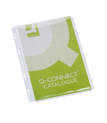 Euroobaly U na katalogy Q-Connect - A4, PP, 200 mic, 5 ks