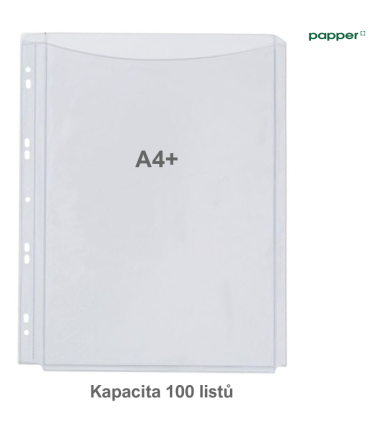 Euroobaly U na katalogy Q-Connect - A4, PP, 200 mic, 5 ks