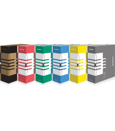 Archivační krabice Donau - A4, 12 cm, hnědá, 1ks