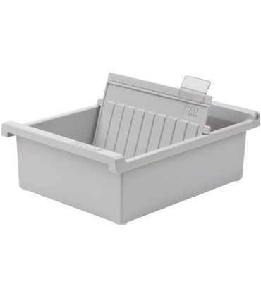 Kartotéka HAN A6 - 171 x 76 x 235 mm, na šířku, šedá