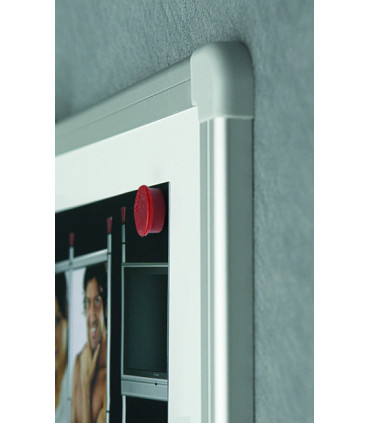 Magnetická tabule Ceramic Premium- keramický povrch, hliníkový rám 120x90 cm