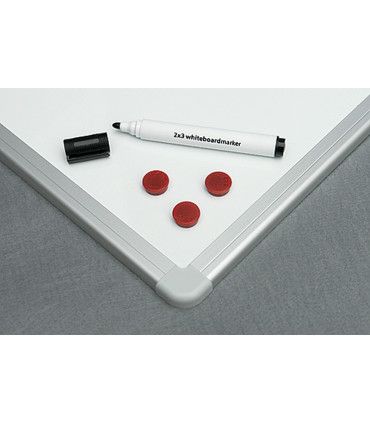 Magnetická popisovatelná tabule Premium 120x100 cm, rám ALU 23