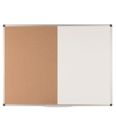 Kombinovaná tabule BI-OFFICE - 120 x 90 cm, hliníkový rám