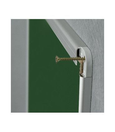 Zelená magnetická tabule pro popis křídou 100x200 - keramická, ALU23