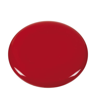 Sada magnetů - 30 mm, červené, 10 ks