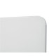 Skleněná tabule Nobo s výklopnou lištou, 99x56 cm, bílá