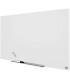 Skleněná tabule Nobo s odjímatelnou lištou, 99x56 cm, bílá