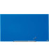 Skleněná tabule Nobo s odjímatelnou lištou, 126x71cm, modrá