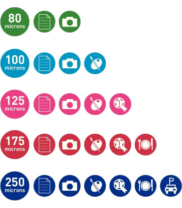 Laminovací fólie A3 80 mic, lesklé, 100ks, FL80-A3
