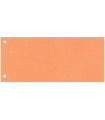 Papírové rozlišovače PAPPER - 1/3 A4, oranžové, 100 ks