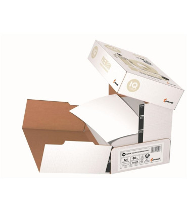 Kancelářský papír IQ Premium A4 - 80 g/m2, CIE 170, 500 listů