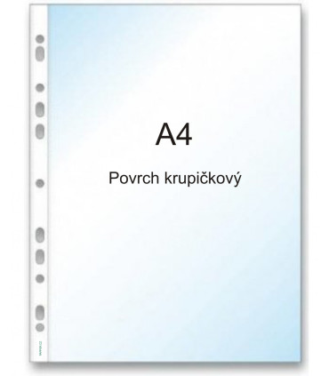 Prospektové obaly - Euroobaly U Q-Connect - A4, matné, 80 mic, 100 ks