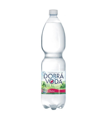 Minerální voda Dobrá voda perlivá, 6 x 1,5 l