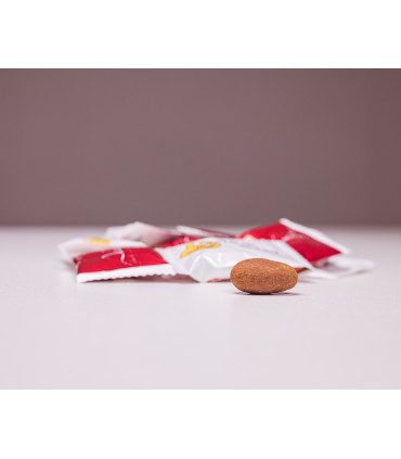 Mandle v mléčné čokoládě a skořici 700g s vlastním potiskem