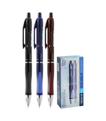 Kuličkové pero Solidly, mix barev