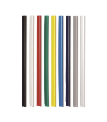 Násuvný spínací hřbet Durable - kapacita až 30 listů, černý, 1 ks